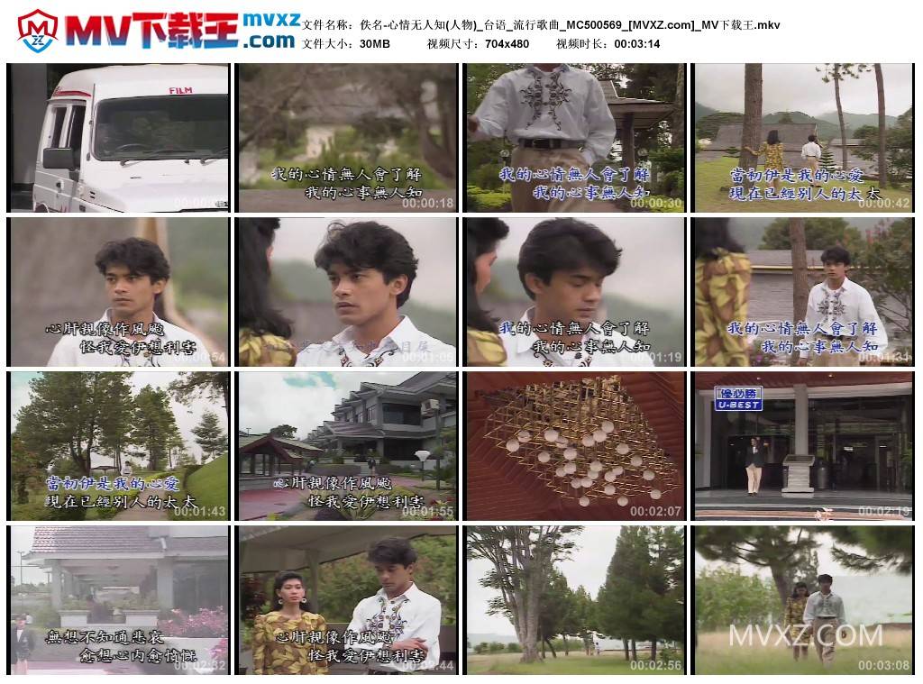 佚名-心情无人知(人物)_台语_流行歌曲_MC500569
